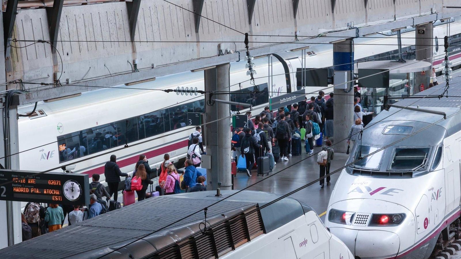 Una avería provoca retrasos de hasta tres horas en la alta velocidad entre Madrid y Andalucía
