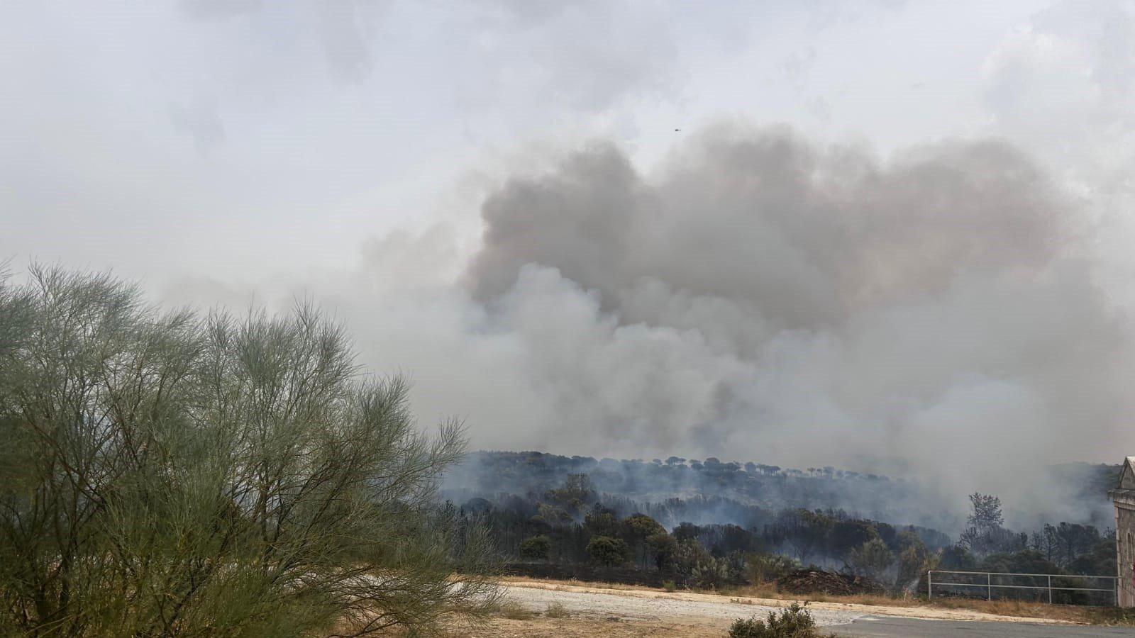 La Comunidad activa el nivel 1 del plan INFOMA por un incendio en Lozoyuela