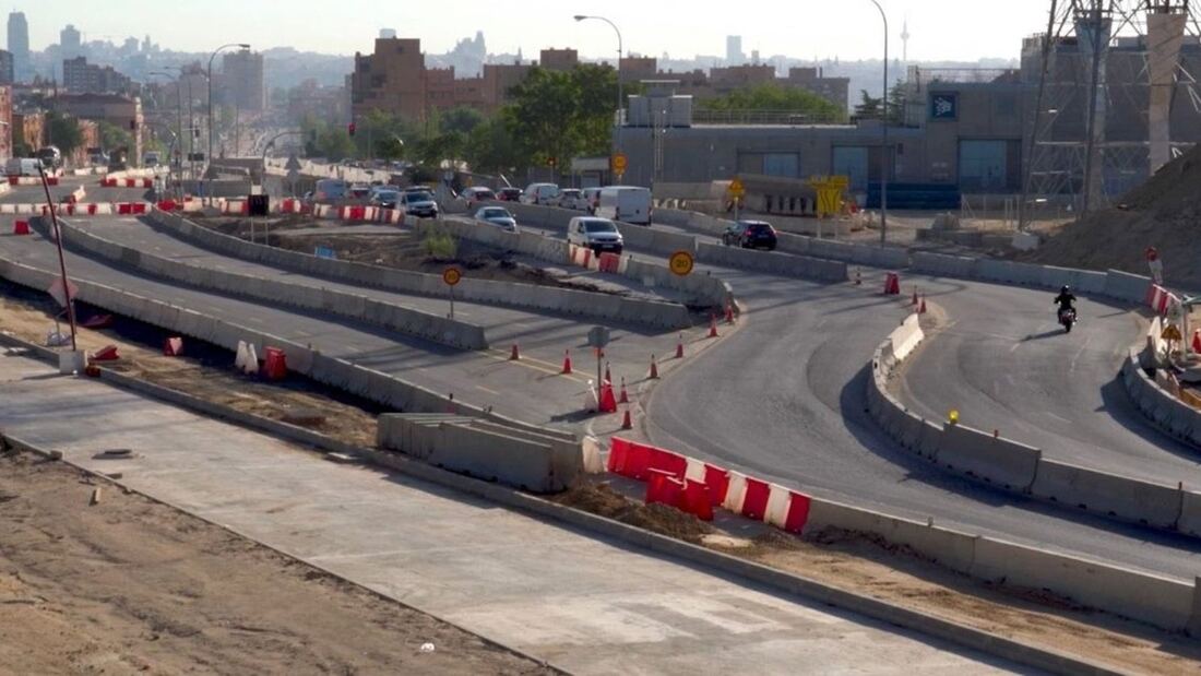 La A-5 soterrada abrirá al tráfico el 23 de diciembre