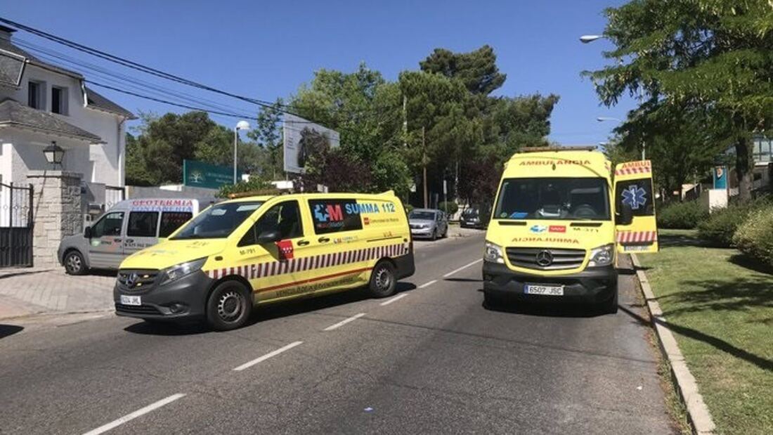 Un conductor muere tras perder el control al chocar contra una hormigonera en Alcalá de Henares