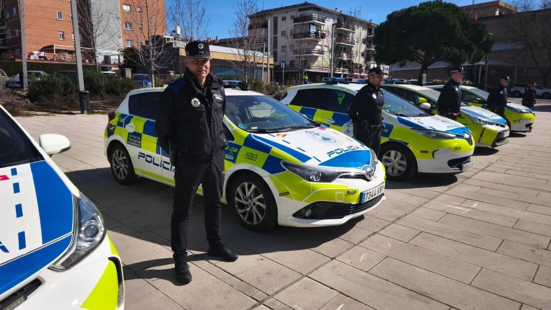 La Policía Local de Collado Villalba interviene un hacha y dos destornilladores
