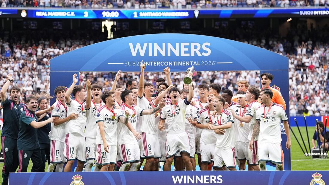 El Real Madrid gana su primer título intercontinental sub-20