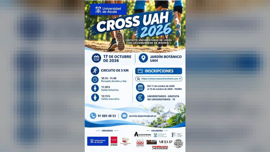 El Cross de la UAH abre inscripciones para el 17 de octubre