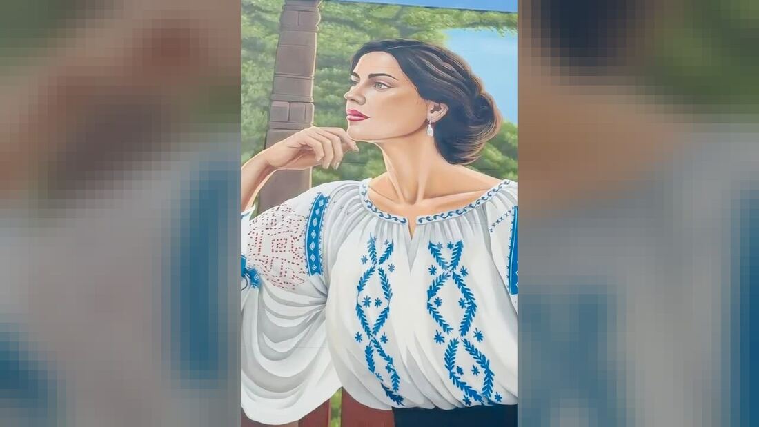 Arganda plasma 30 años de convivencia rumana en un mural