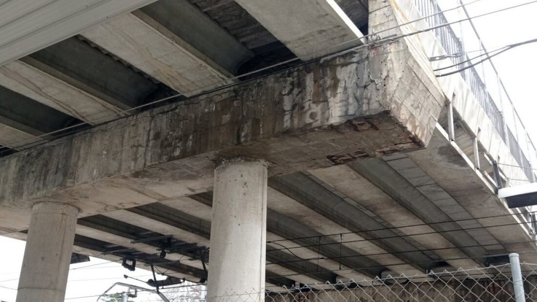 Collado Villalba acomete obras en el puente ante el litigio con Adif