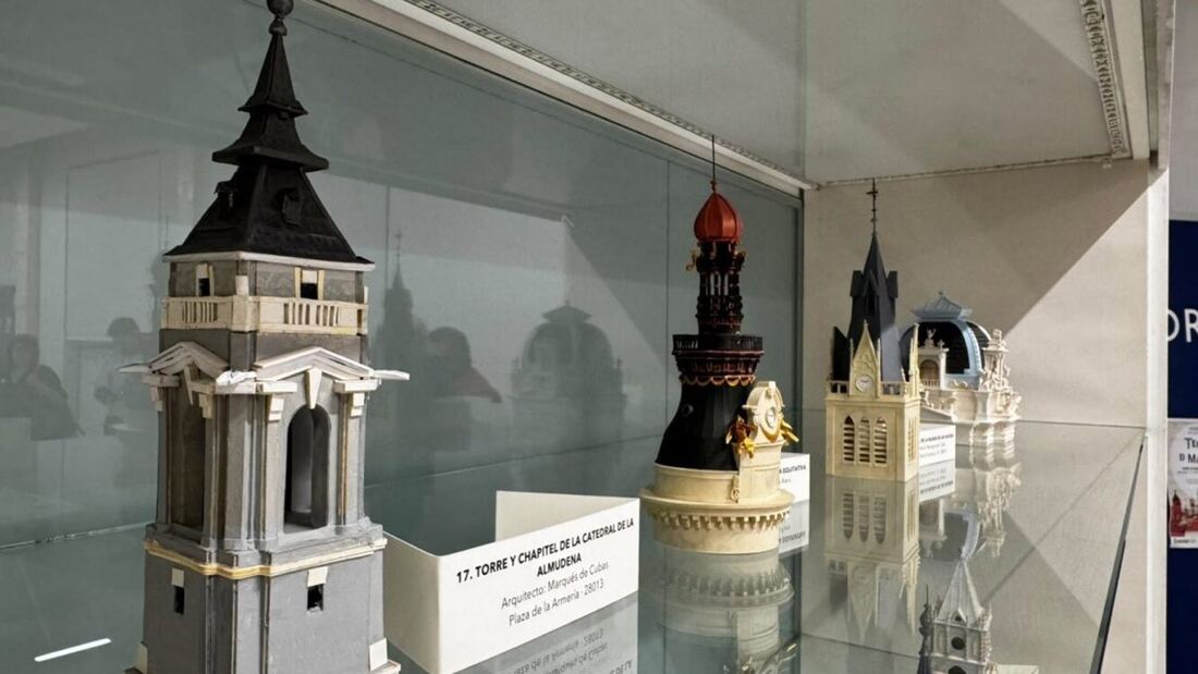 Antonio Muñoz Martín expone 72 maquetas de cúpulas en Madrid hasta el 31 de octubre