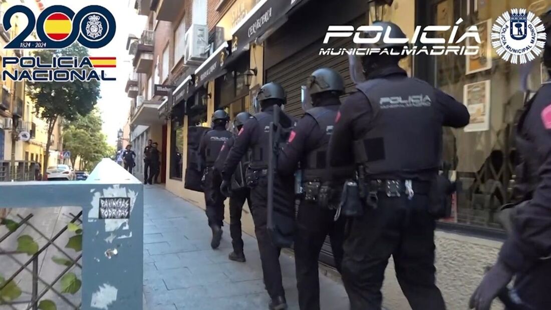 La Policía desmantela en Madrid una red de ropa deportiva falsificada