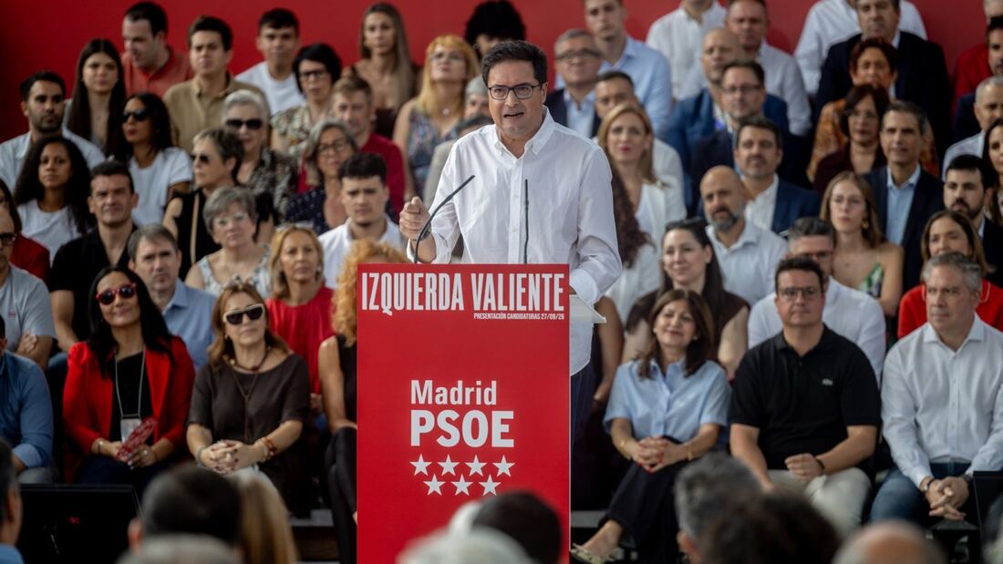 Óscar López acusa al PP de mofarse del sufrimiento de los acampados